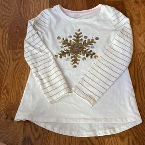 Isaac Mizrahi Girls Small Long-Sleeve Shirt